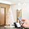 8ft. Pre-Lit White Pine Artificial Christmas Tree, Warm White Lights